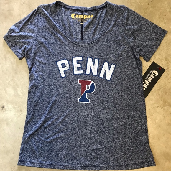 University of Pennsylvania Quakers Ladies TShirt S - Picture 1 of 4